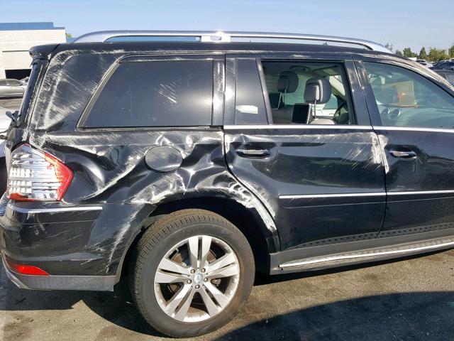 4JGBF2FE1CA801925 - 2012 MERCEDES-BENZ GL 350 BLU BLACK photo 9