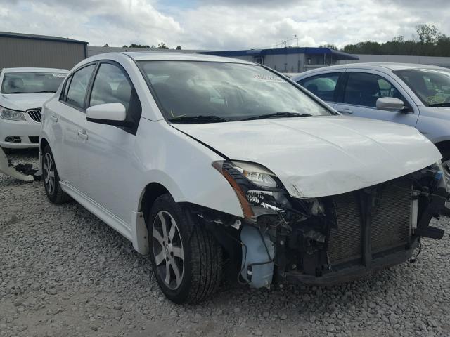 3N1AB6AP7BL707280 - 2011 NISSAN SENTRA 2.0 WHITE photo 1