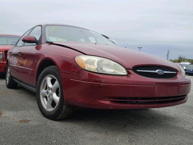 1FAFP55SX3A222871 - 2003 FORD TAURUS SES RED photo 1