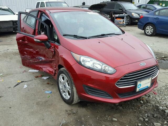 3FADP4BJ4GM114901 - 2016 FORD FIESTA SE RED photo 1