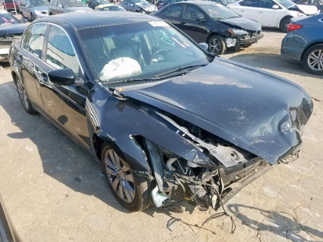 1HGCP2F86CA005687 - 2012 HONDA ACCORD EXL BLACK photo 1