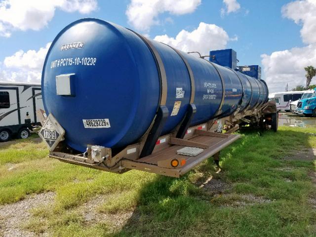 10BGD5237FLP10298 - 2015 TANK TRAILER BLUE photo 2