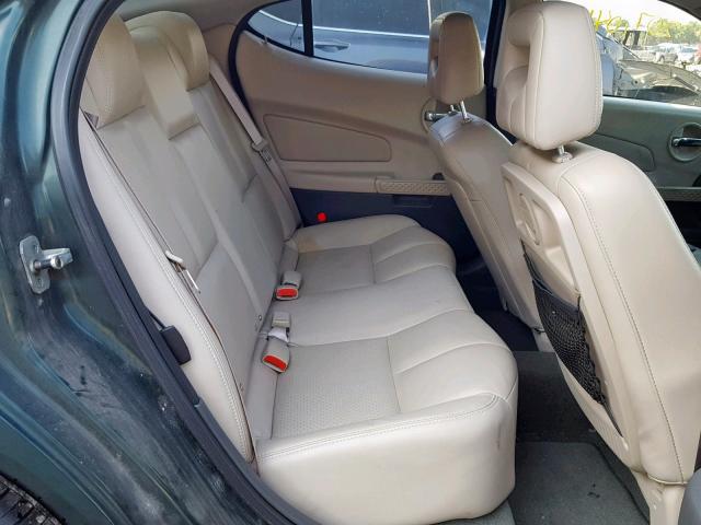 2G2WS522641364695 - 2004 PONTIAC GRAND PRIX GREEN photo 6