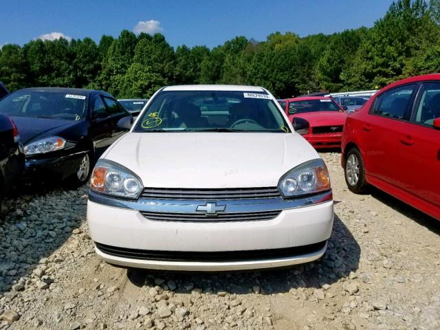 1G1ZS62895F216319 - 2005 CHEVROLET MALIBU MAX 白色 照片 9