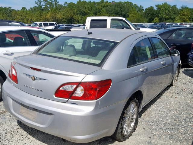 1C3LC56K47N533352 - 2007 CHRYSLER SEBRING TO SILVER photo 4