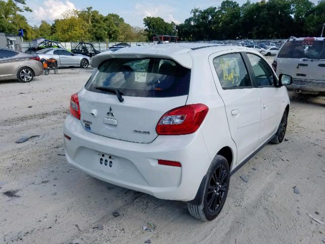 ML32A5HJ9KH008654 - 2019 MITSUBISHI MIRAGE GT WHITE photo 4