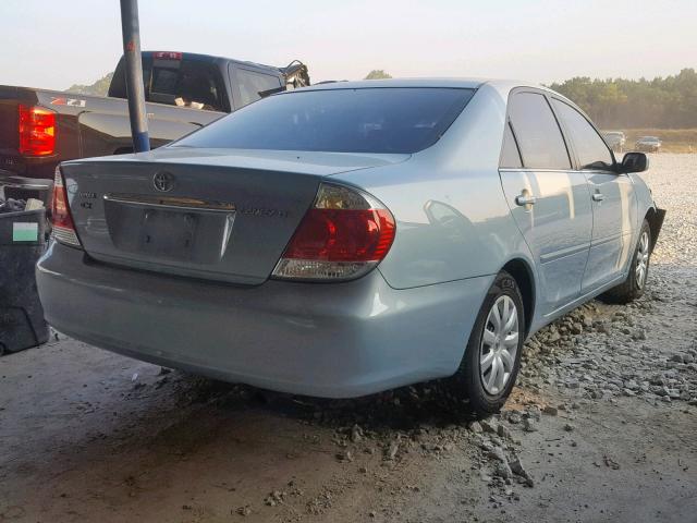 4T1BE32K66U681630 - 2006 TOYOTA CAMRY LE BLUE photo 4