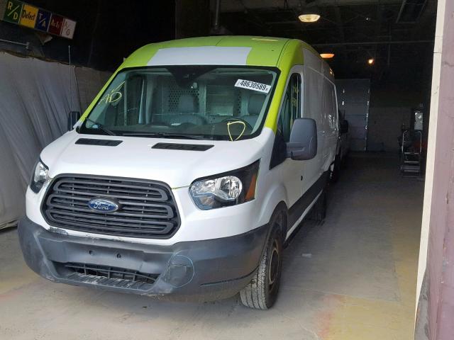 1FTYR2CMXGKA28714 - 2016 FORD TRANSIT T- WHITE photo 2