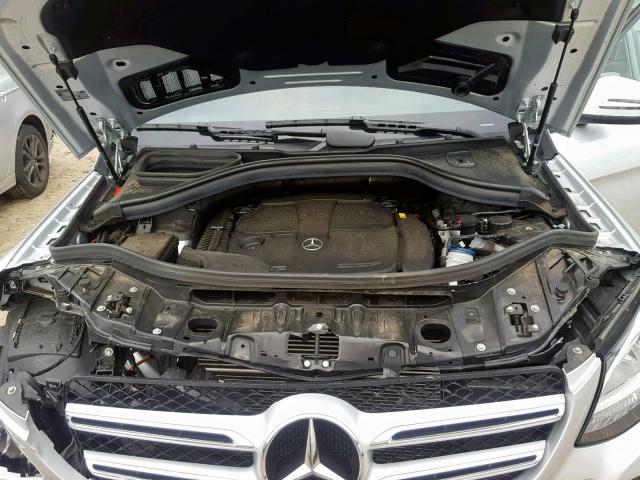 4JGDA5HB4HA946590 - 2017 MERCEDES-BENZ GLE 350 4M SILVER photo 7