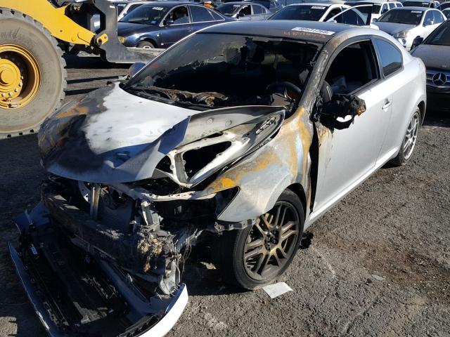 JTKDE177870164384 - 2007 TOYOTA SCION TC 银色 照片 2