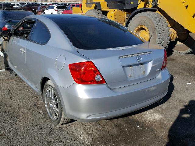 JTKDE177870164384 - 2007 TOYOTA SCION TC 银色 照片 3