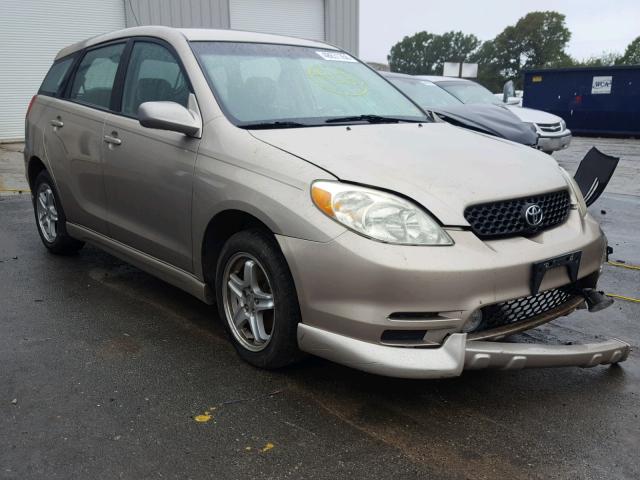 2T1KR32E13C055818 - 2003 TOYOTA MATRIX XR TAN photo 1