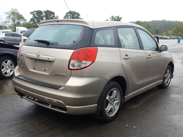 2T1KR32E13C055818 - 2003 TOYOTA MATRIX XR TAN photo 4