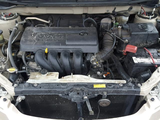 2T1KR32E13C055818 - 2003 TOYOTA MATRIX XR TAN photo 7