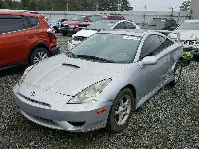 JTDDY32T040070915 - 2004 TOYOTA CELICA GT- SILVER photo 2