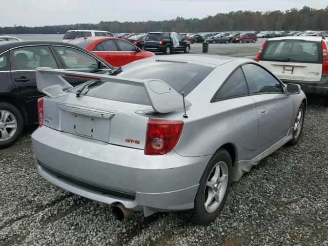 JTDDY32T040070915 - 2004 TOYOTA CELICA GT- SILVER photo 4