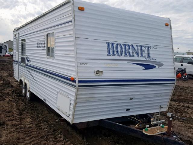 4YDT25F2837307244 - 2003 KEYSTONE HORNET WHITE photo 1