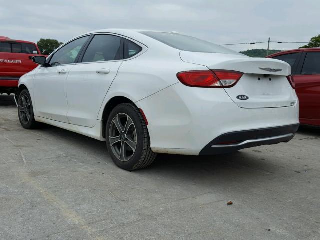 1C3CCCAB3GN144911 - 2016 CHRYSLER 200 LIMITE WHITE photo 3