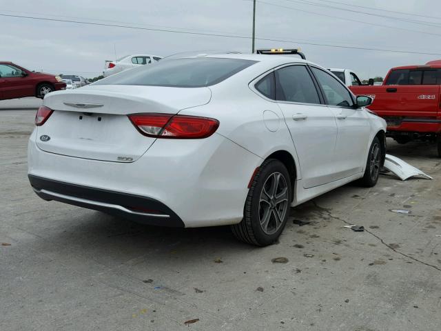 1C3CCCAB3GN144911 - 2016 CHRYSLER 200 LIMITE WHITE photo 4