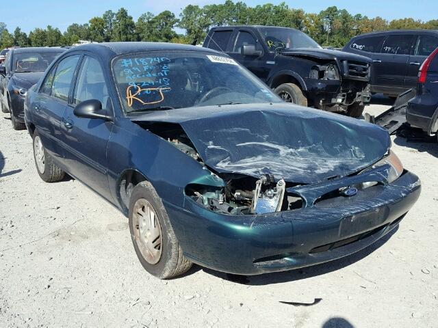 1FAFP10P7XW114065 - 1999 FORD ESCORT LX GREEN photo 1