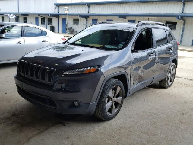 1C4PJLCB3GW274844 - 2016 JEEP CHEROKEE L GRAY photo 2