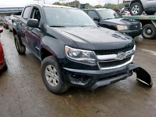 1GCGTBEN2K1257048 - 2019 CHEVROLET COLORADO BLACK photo 1