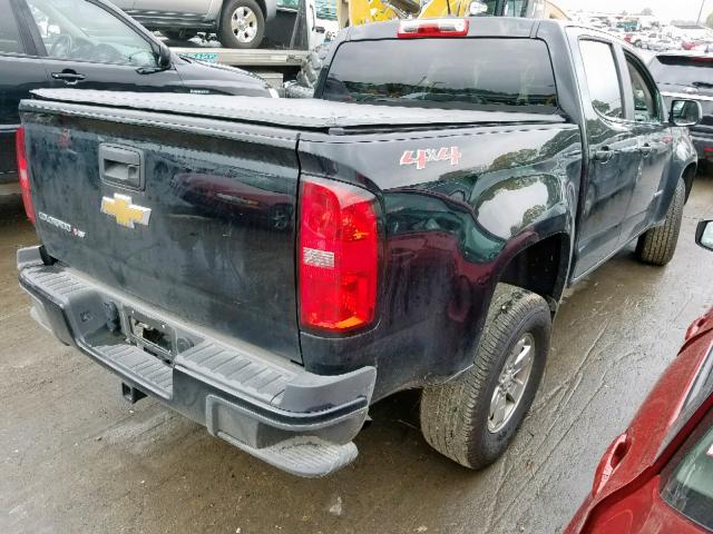 1GCGTBEN2K1257048 - 2019 CHEVROLET COLORADO BLACK photo 4