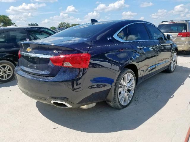 2G1125S30J9106077 - 2018 CHEVROLET IMPALA PRE ლურჯი ფოტო 4