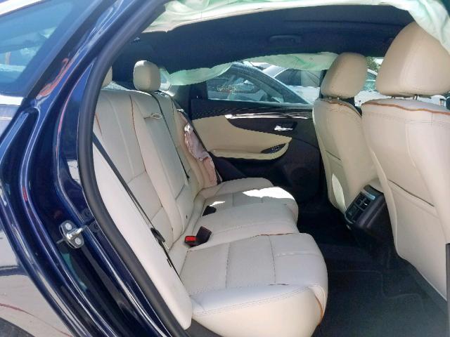 2G1125S30J9106077 - 2018 CHEVROLET IMPALA PRE ლურჯი ფოტო 6