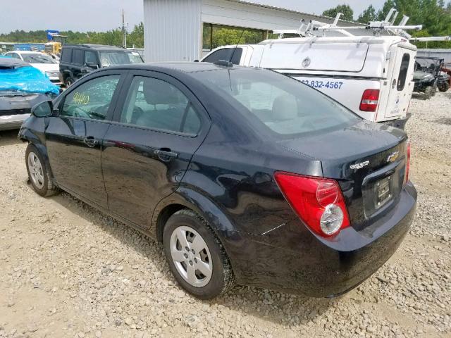 1G1JA5SH3F4171790 - 2015 CHEVROLET SONIC LS BLACK photo 3