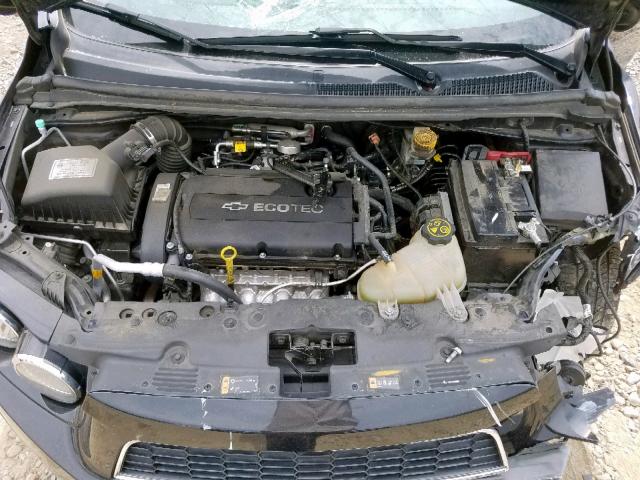 1G1JA5SH3F4171790 - 2015 CHEVROLET SONIC LS BLACK photo 7