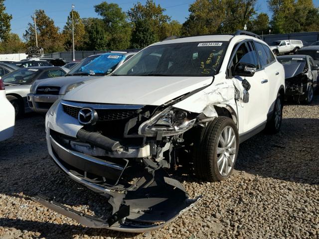 JM3TB28A980135268 - 2008 MAZDA CX-9 WHITE photo 2