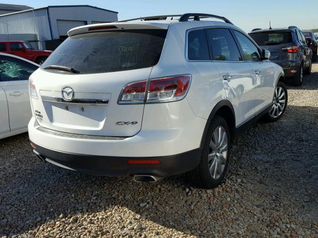 JM3TB28A980135268 - 2008 MAZDA CX-9 WHITE photo 4