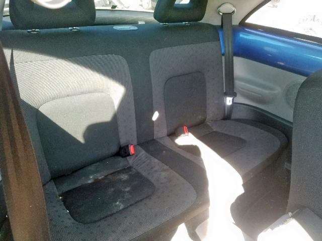 3VWCK21C31M428085 - 2001 VOLKSWAGEN NEW BEETLE Mavi foto 6