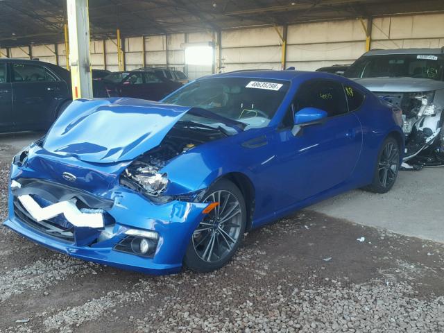 JF1ZCAC14F8606880 - 2015 SUBARU BRZ 2.0 LI BLUE photo 2