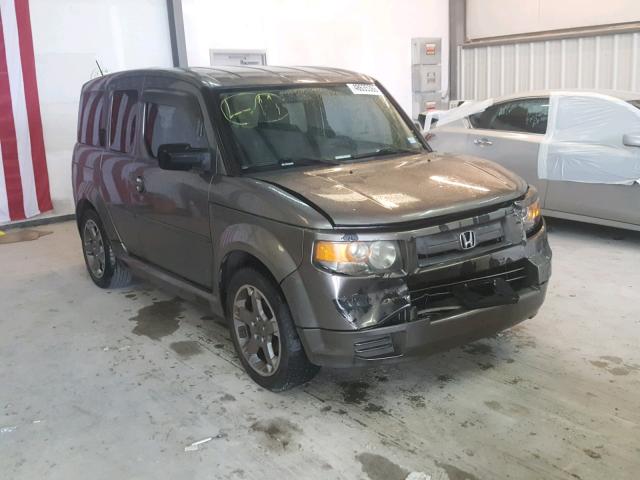 5J6YH18978L000182 - 2008 HONDA ELEMENT SC GRAY photo 1