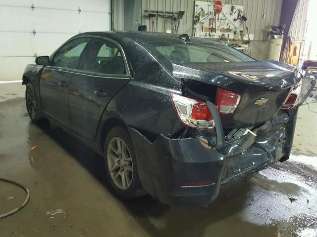 1G11C5SL1EF184507 - 2014 CHEVROLET MALIBU 1LT BLACK photo 3