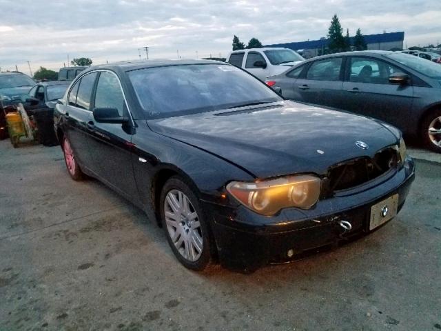 WBAGL63402DP52698 - 2002 BMW 745 I BLACK photo 1