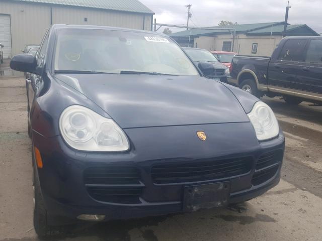 WP1AB29P76LA62611 - 2006 PORSCHE CAYENNE S BLUE photo 9