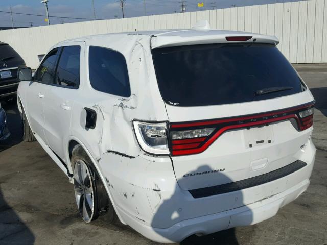 1C4SDHCT2EC513810 - 2014 DODGE DURANGO R/ WHITE photo 3