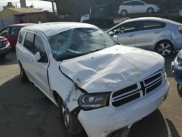 1C4SDHCT2EC513810 - 2014 DODGE DURANGO R/ WHITE photo 9