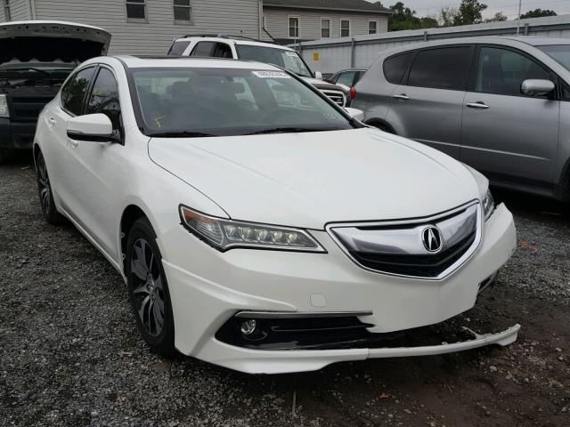 19UUB1F36FA010278 - 2015 ACURA TLX WHITE photo 1