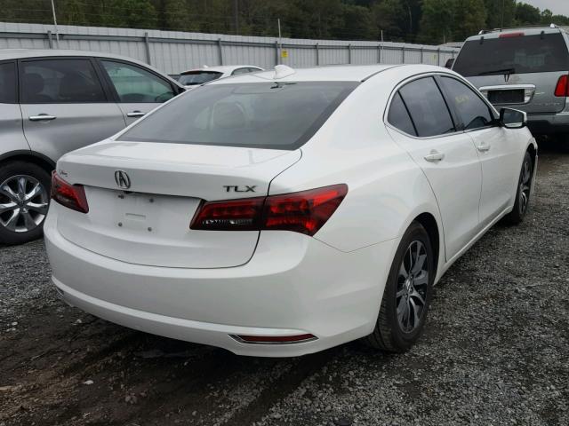 19UUB1F36FA010278 - 2015 ACURA TLX WHITE photo 4