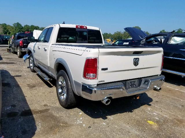 1C6RR6JT4GS242711 - 2016 RAM 1500 LARAM WHITE photo 3