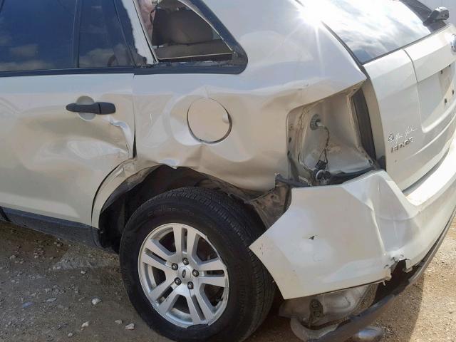 2FMDK36C27BA73468 - 2007 FORD EDGE SE CREAM photo 9