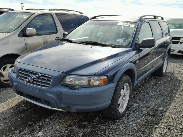 YV1SZ59H341123483 - 2004 VOLVO XC70 BLUE photo 2