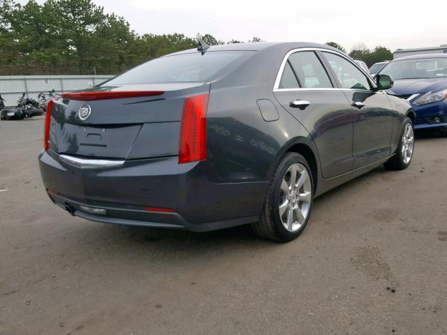 1G6AB5RA4E0141624 - 2014 CADILLAC ATS LUXURY GRAY photo 4