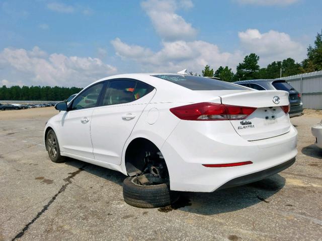 5NPD84LF0HH019504 - 2017 HYUNDAI ELANTRA SE WHITE photo 3