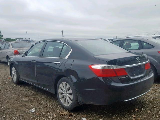 1HGCR2F79DA034653 - 2013 HONDA ACCORD EX BLACK photo 3