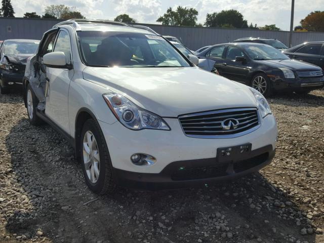 JNKAJ09F78M360491 - 2008 INFINITI EX35 BASE WHITE photo 1